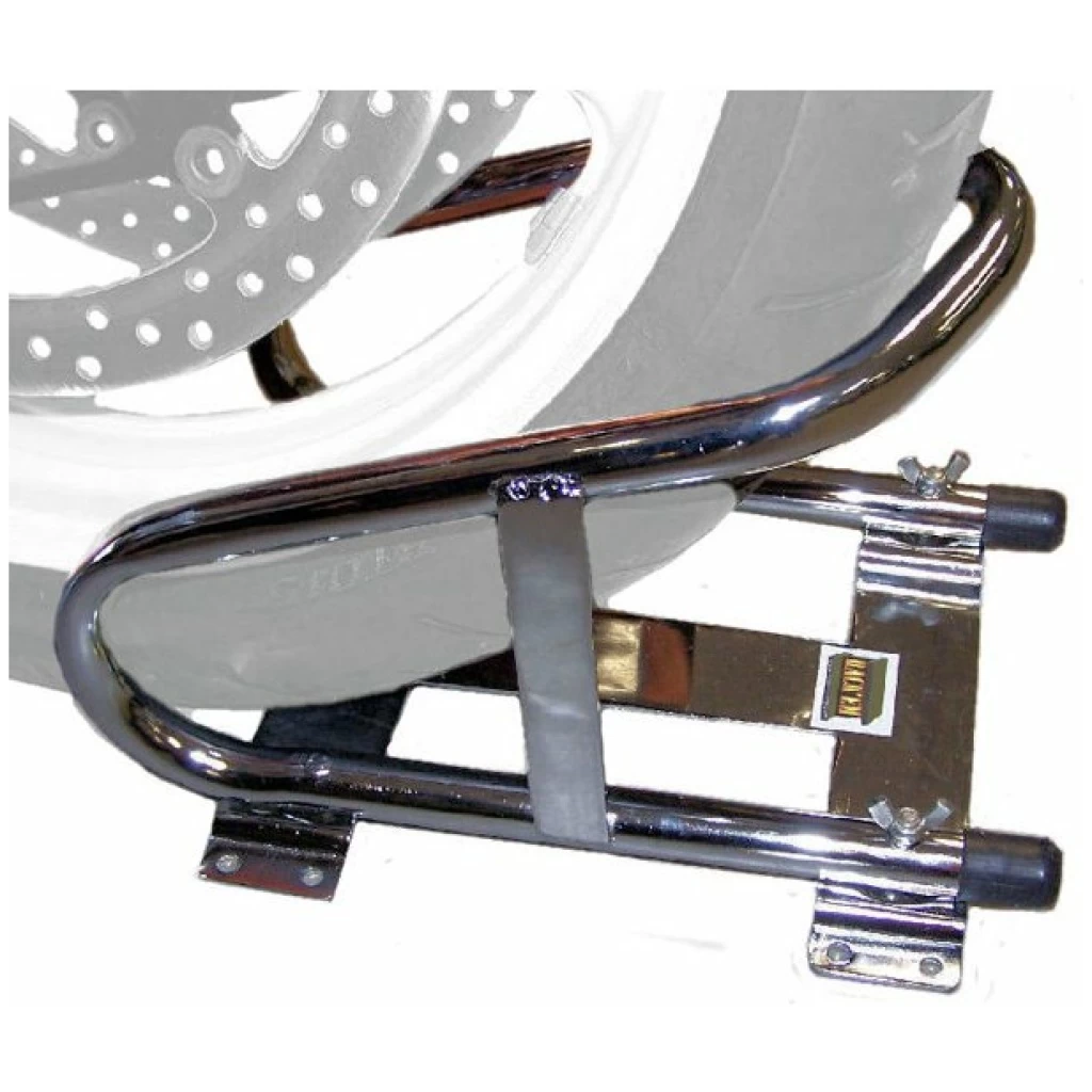 Rack'em Stainless Wheel Chock #RA-17S 1 Rack'em Stainless Wheel Chock #RA-17S