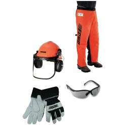 ECHO Chain Saw Safety Kit With Helmet OEM #99988801527