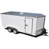 CY218 Cynergy 7x16 Enclosed Trailer TA White
