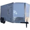CY214 Cynergy 7x12 Enclosed Trailer TA White