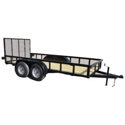 CA119 Caliber 6x14 Utility Trailer HD TA W/Dovetail