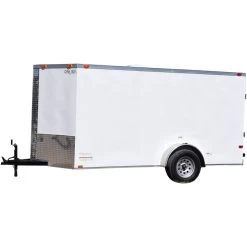 CY208 Cynergy 6x12 Enclosed Trailer SA Basic White