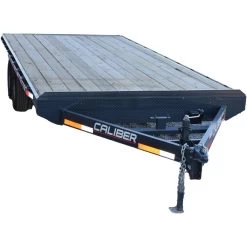CA302 Caliber 8x20 Deckover Trailer 10k W/ Slide Ramps