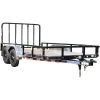 LT139 Load Trail 83X16 Utility Trailer HD W/Gate