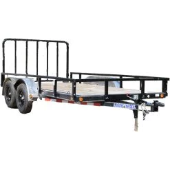 LT139 Load Trail 83X16 Utility Trailer HD W/Gate