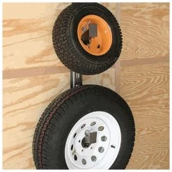 Rack'em Spare Tire Carrier For Enclosed Trailers RA-16