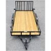 CA130 Cailber 7x16 Utility Trailer HD W/ 1" Mesh Slides