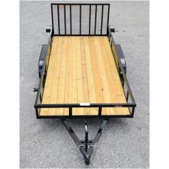CA130 Cailber 7x16 Utility Trailer HD W/ 1" Mesh Slides